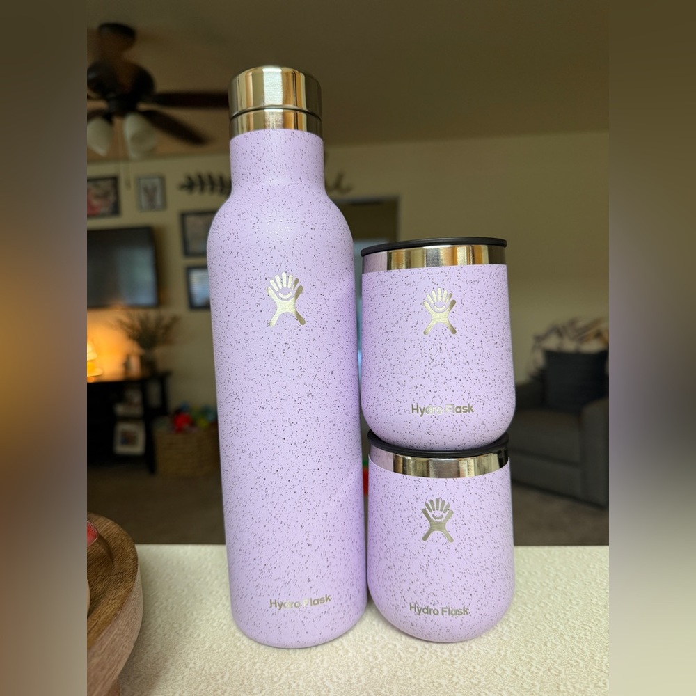 Hydro Flask Pixie Speckle Exclusive Wine Bundle